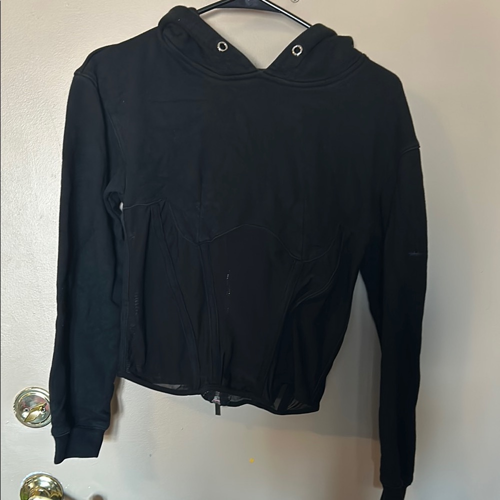 Black Women's Hoodie Jacket